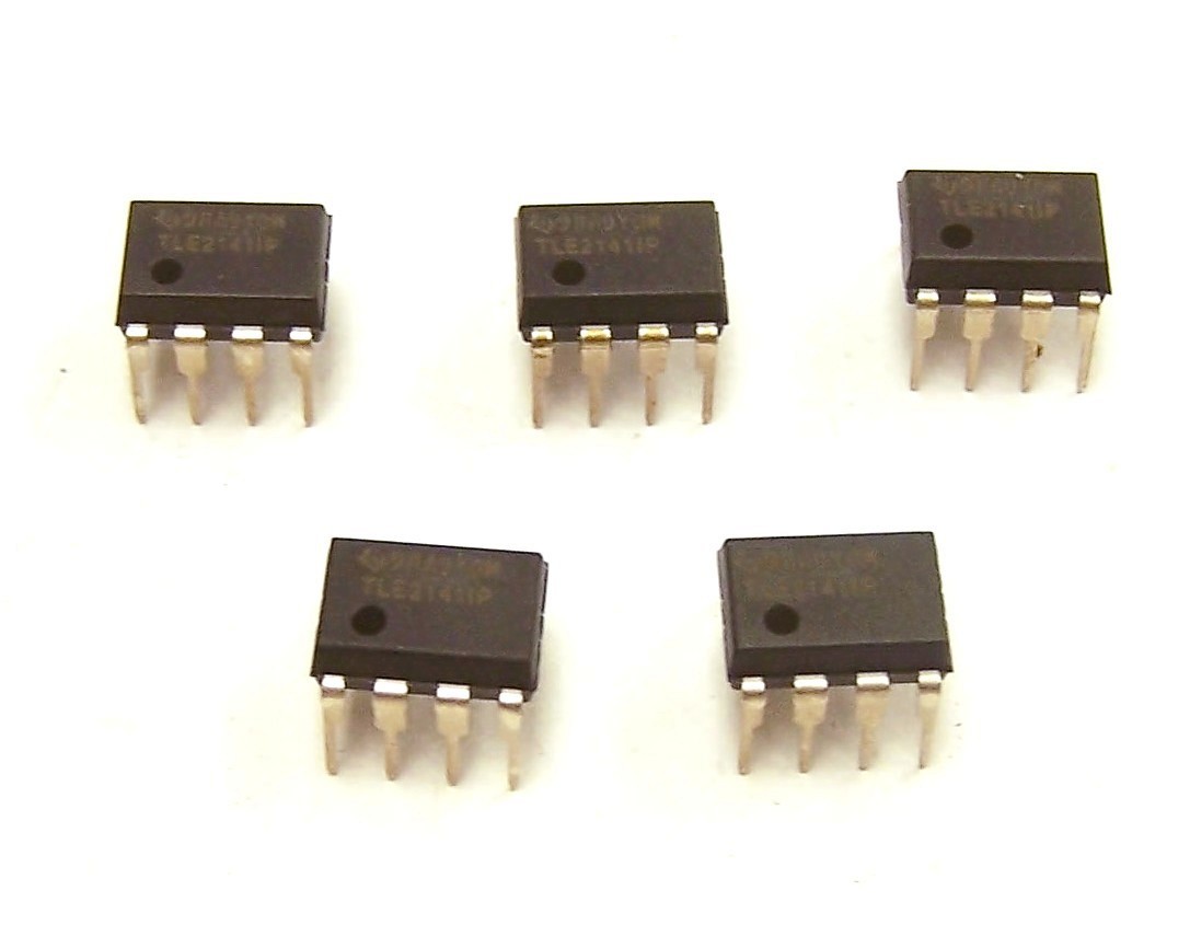 5PCS TI Texas Instruments TLE2141CP Low Noise High-Speed Op Amp 8-DIP New 5P9-38
