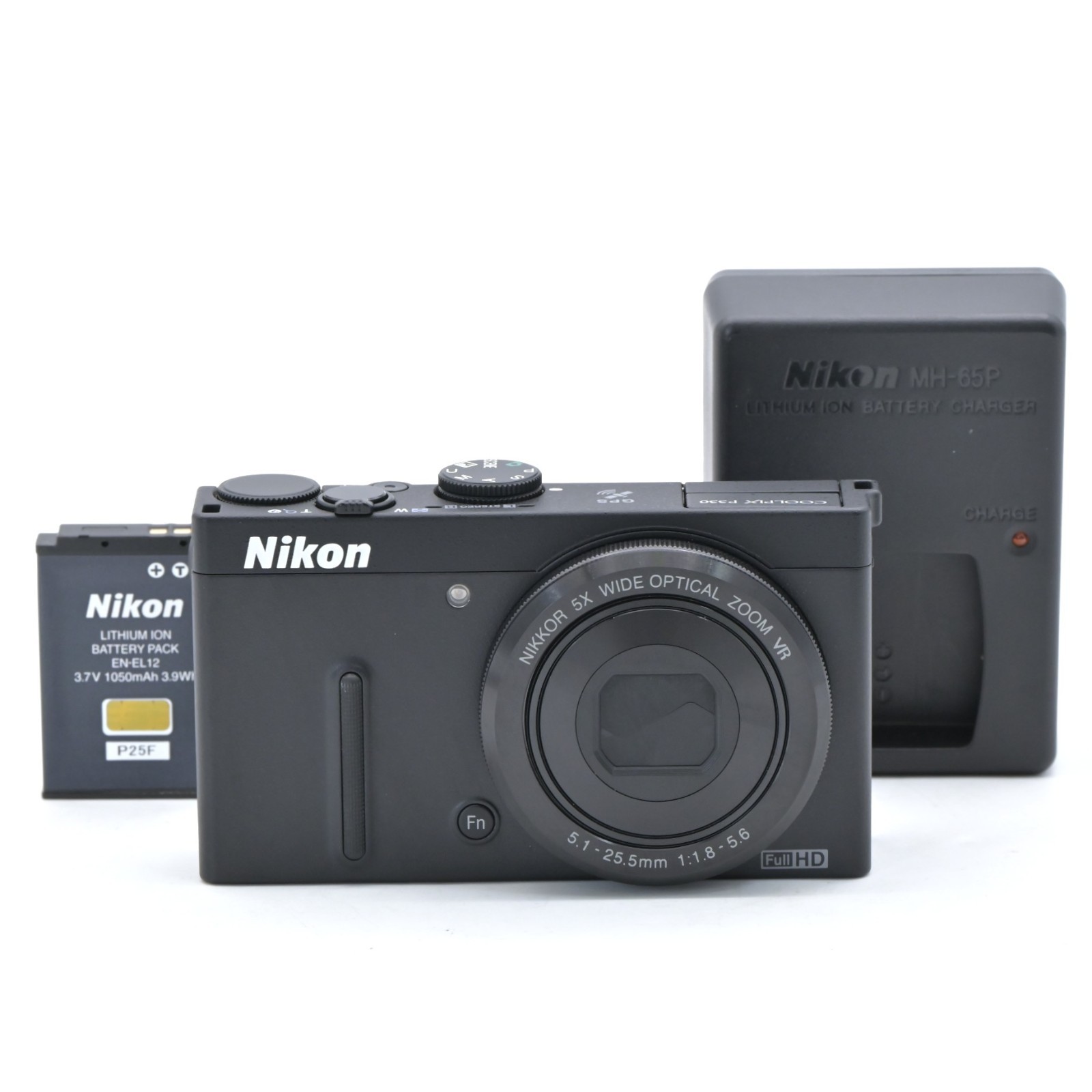 Nikon COOLPIX P330 12.2MP Digital Camera Black [Top Mint] US Stock