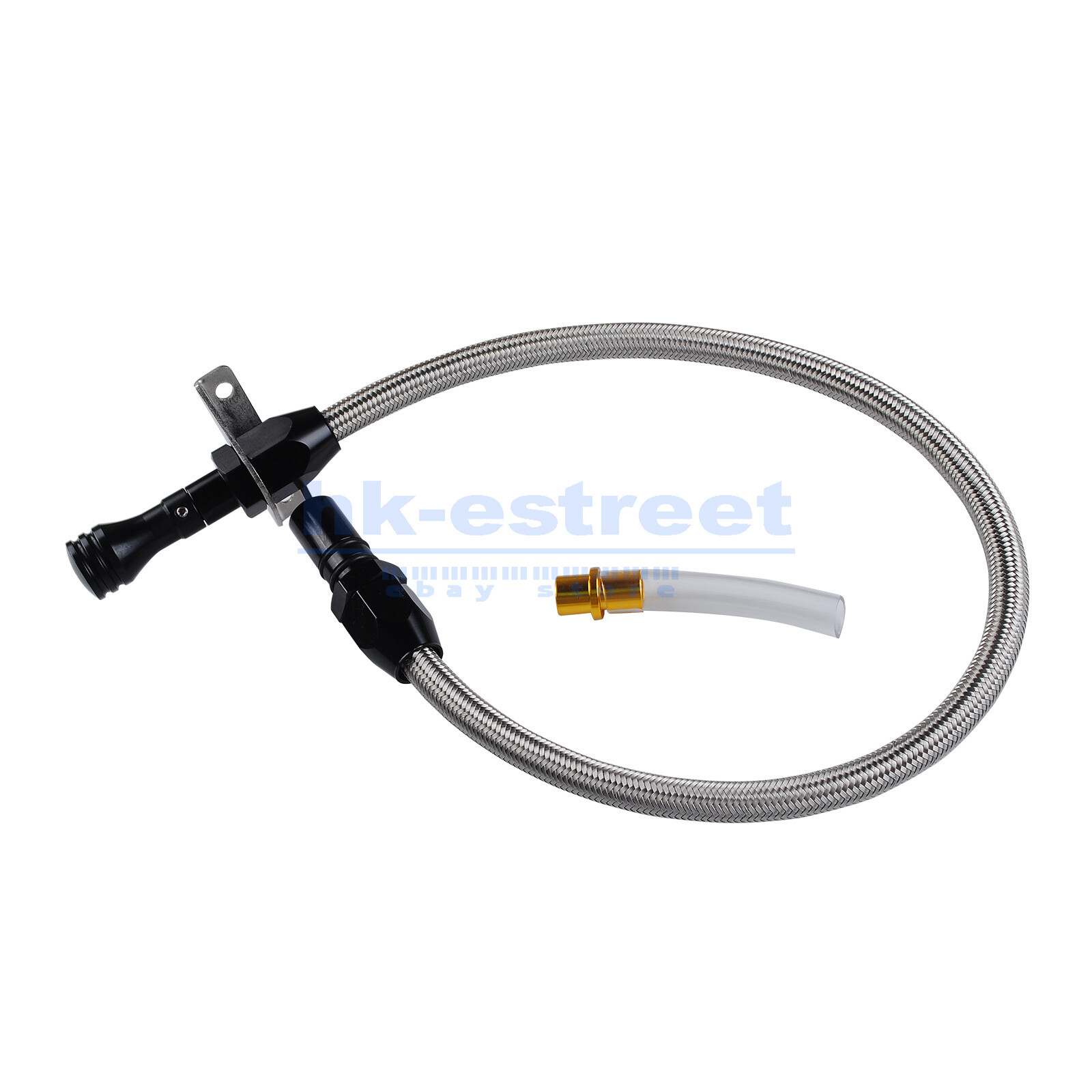 For Ford AOD Flexible Chrome Stainless Steel Transmission Dipstick AODE 4R70W US