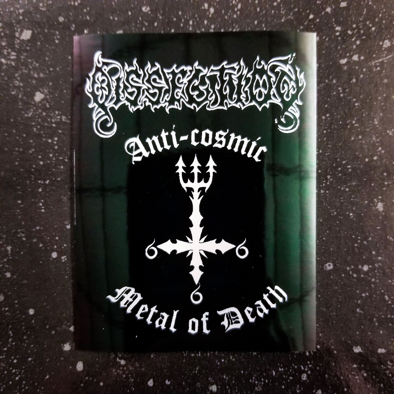 Dissection Logo 4 x 3" Waterproof Vinyl Sticker Decal [💪 HQ Durability] Metal