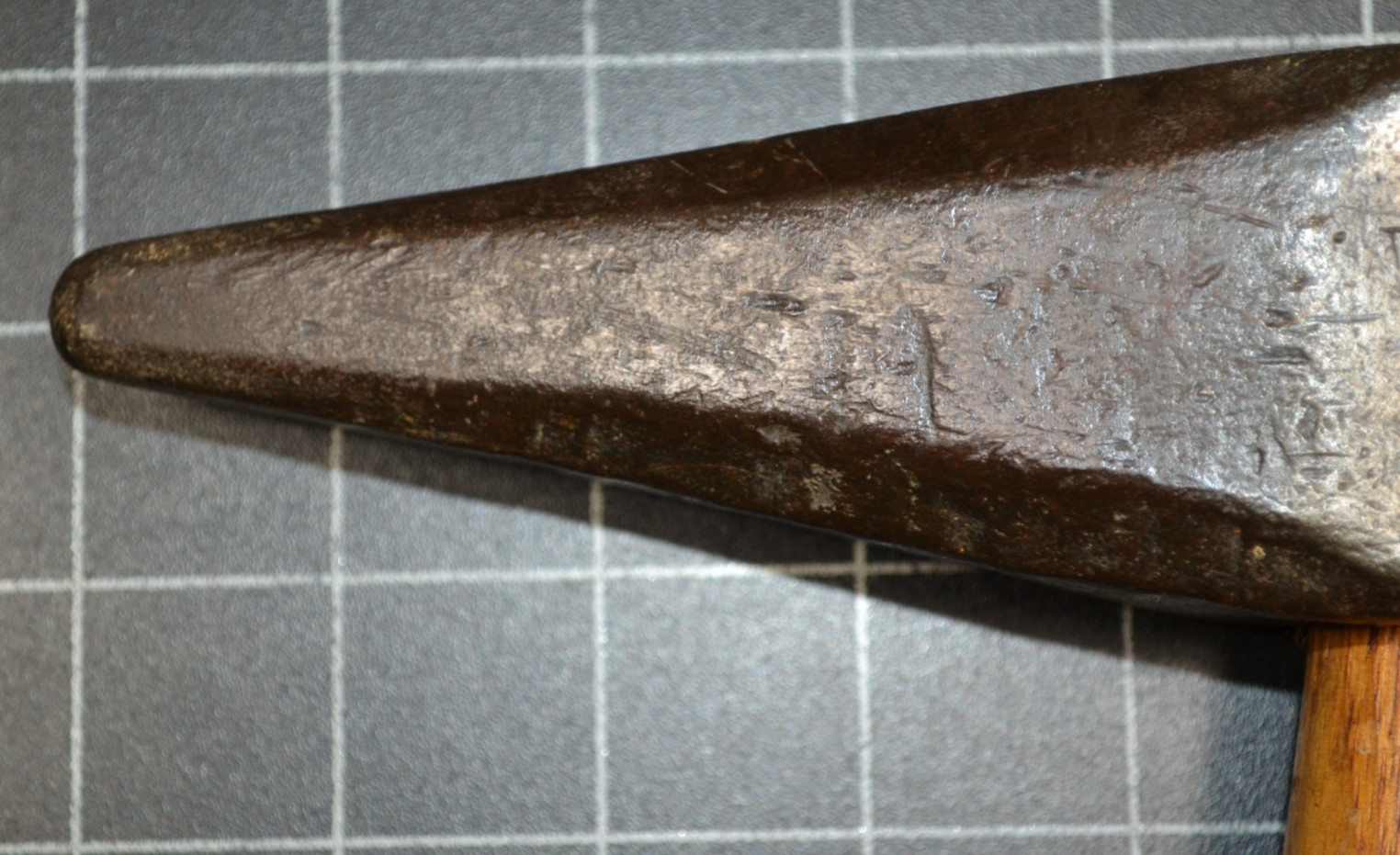 ANTIQUE SHIP / TOP MAUL - 8# HEAD - BLACKSMITH MADE