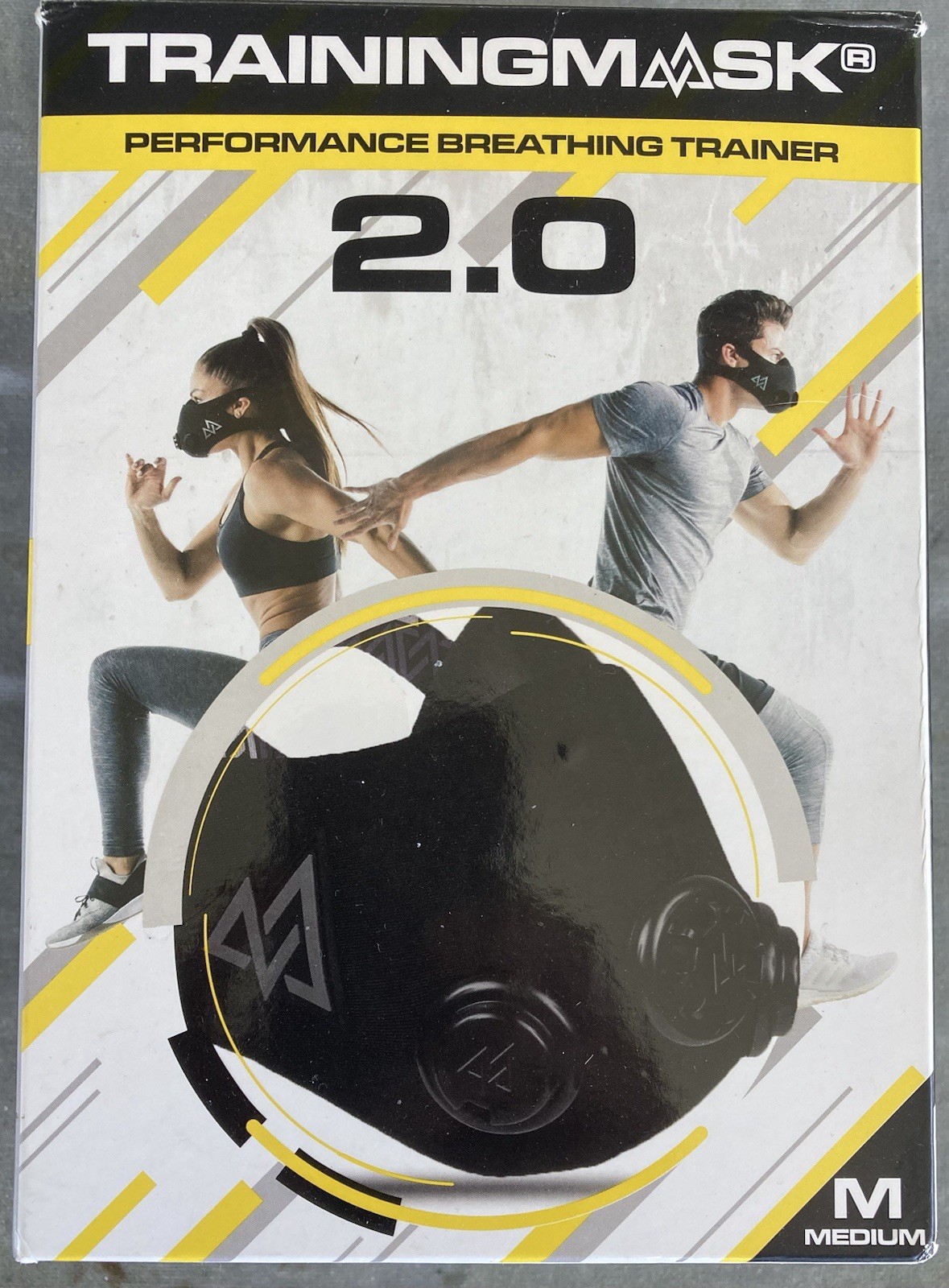 ELEVATION Training Mask Original 2.0  Workout Size MEDIUM 150 - 249 lbs