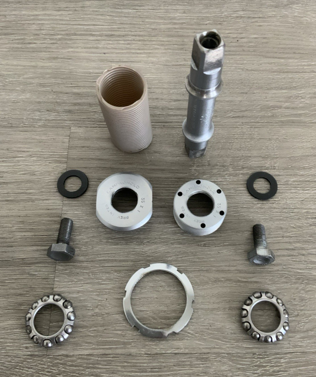 CAMPAGNOLO RECORD BOTTOM BRACKET 68-112 MM FRENCH THREADING