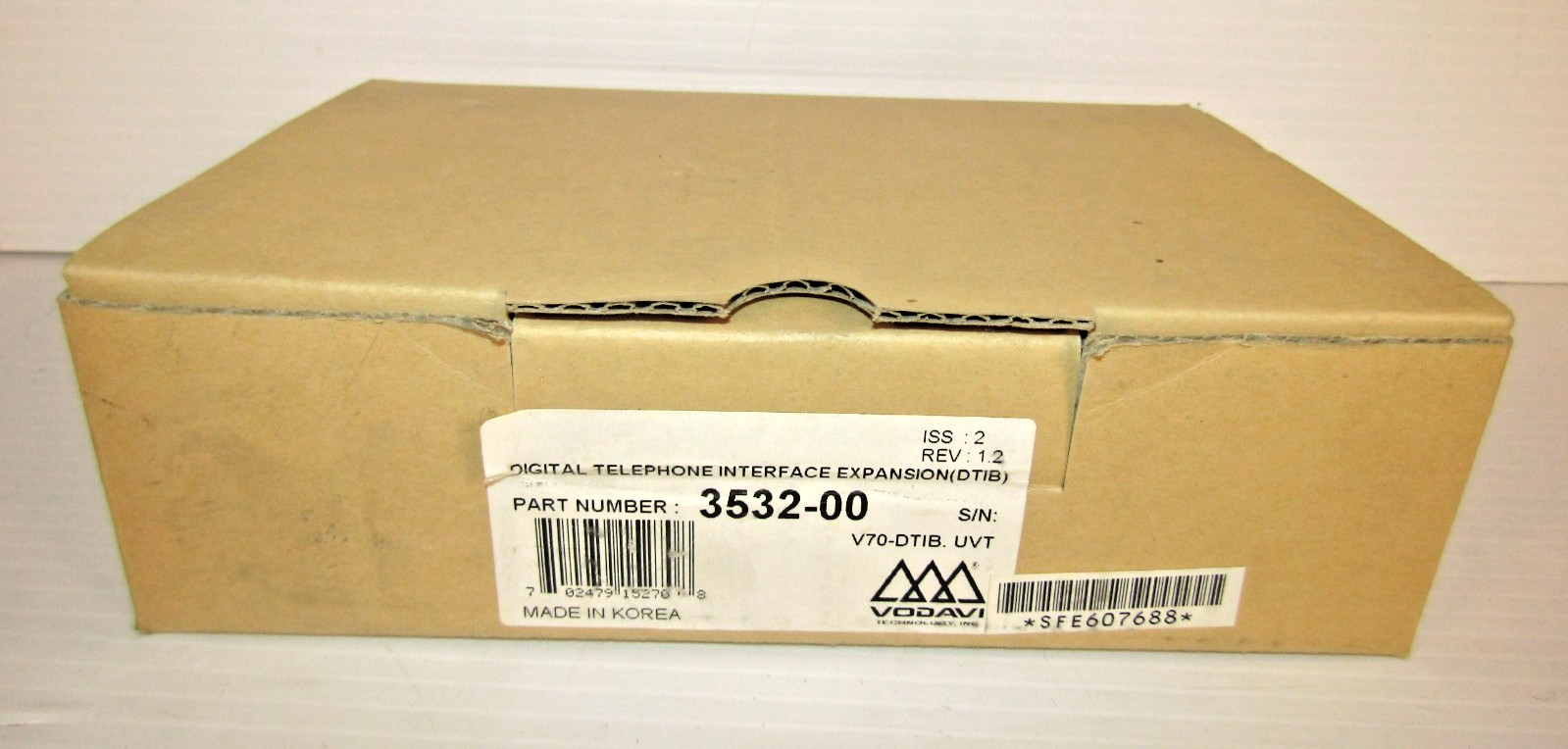 Vodavi STS/STSe V70 DTIB 8 Port Digital Station Card 3532-00 NEW