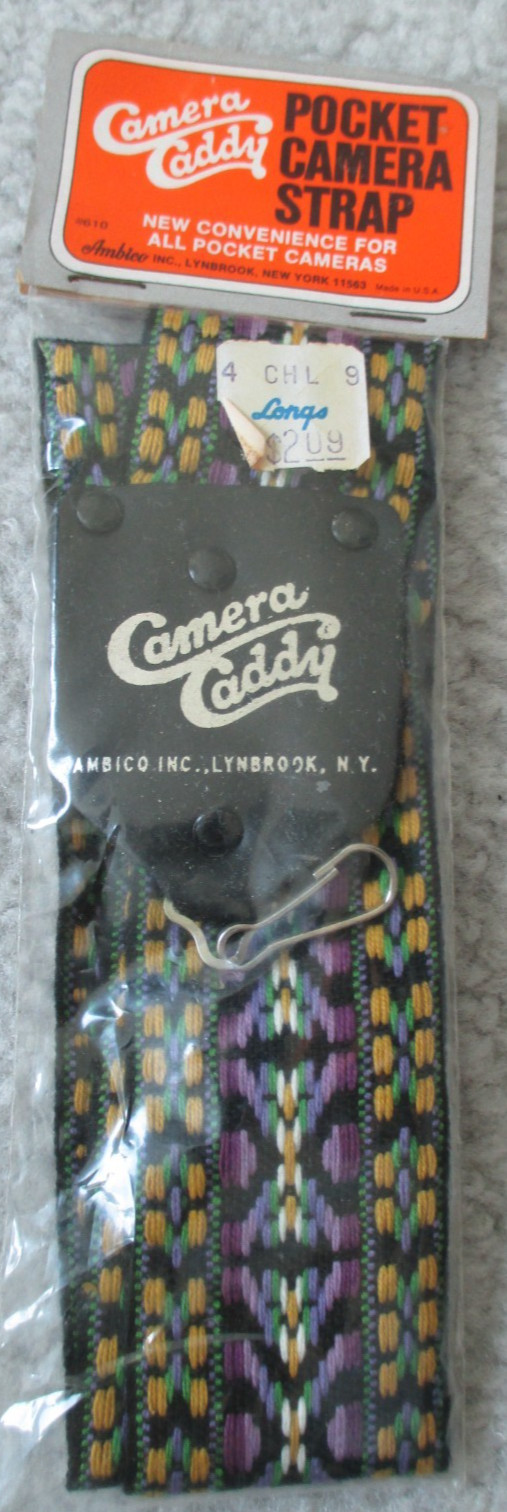 Camera Caddy by Ambico Inc Lynbrook N.Y. camera strap/ shoulder strap - Vintage