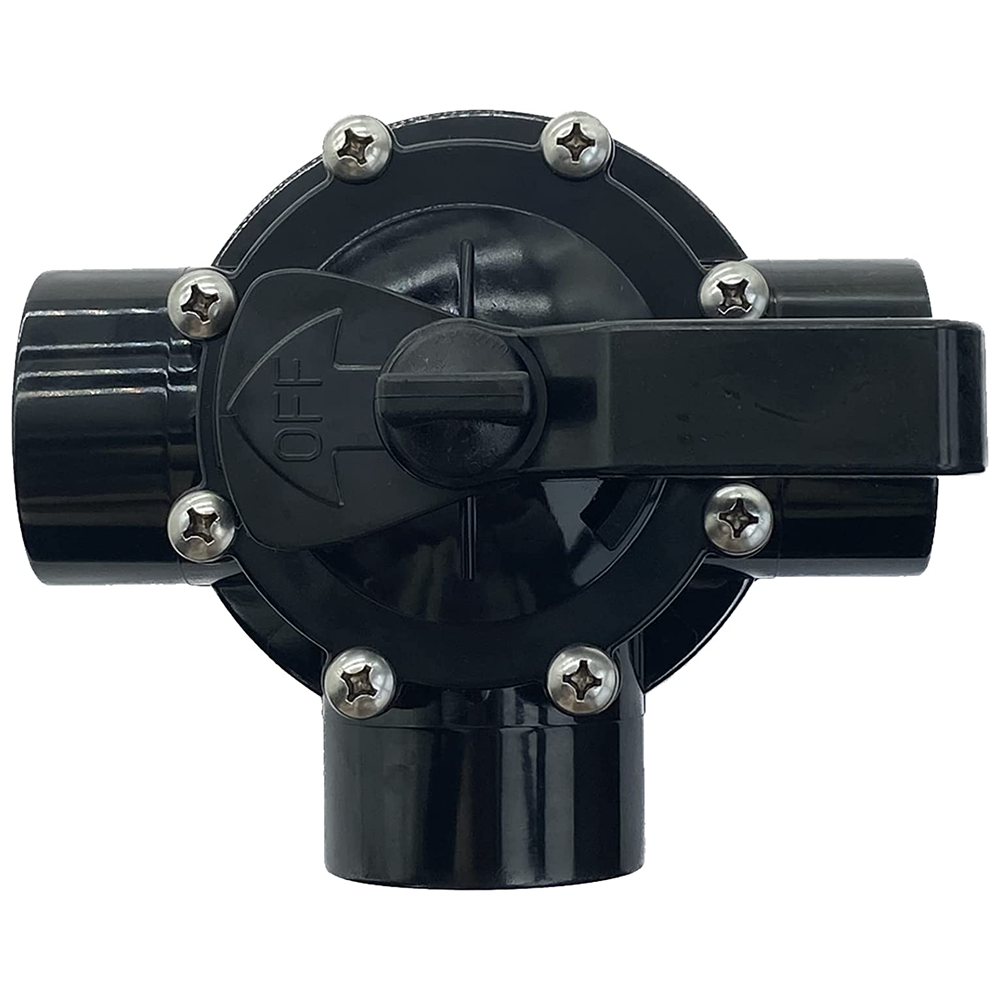 For Pentair 4715 263037 3-Way PVC 1-1/2" 2" slip outside Pool And Spa Diverter