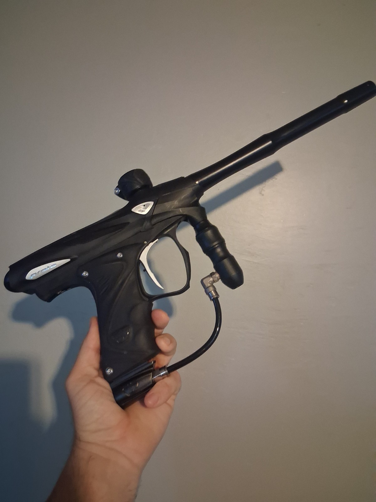 Dye Proto SLG Paintball Gun Marker Dye Black With Barrel