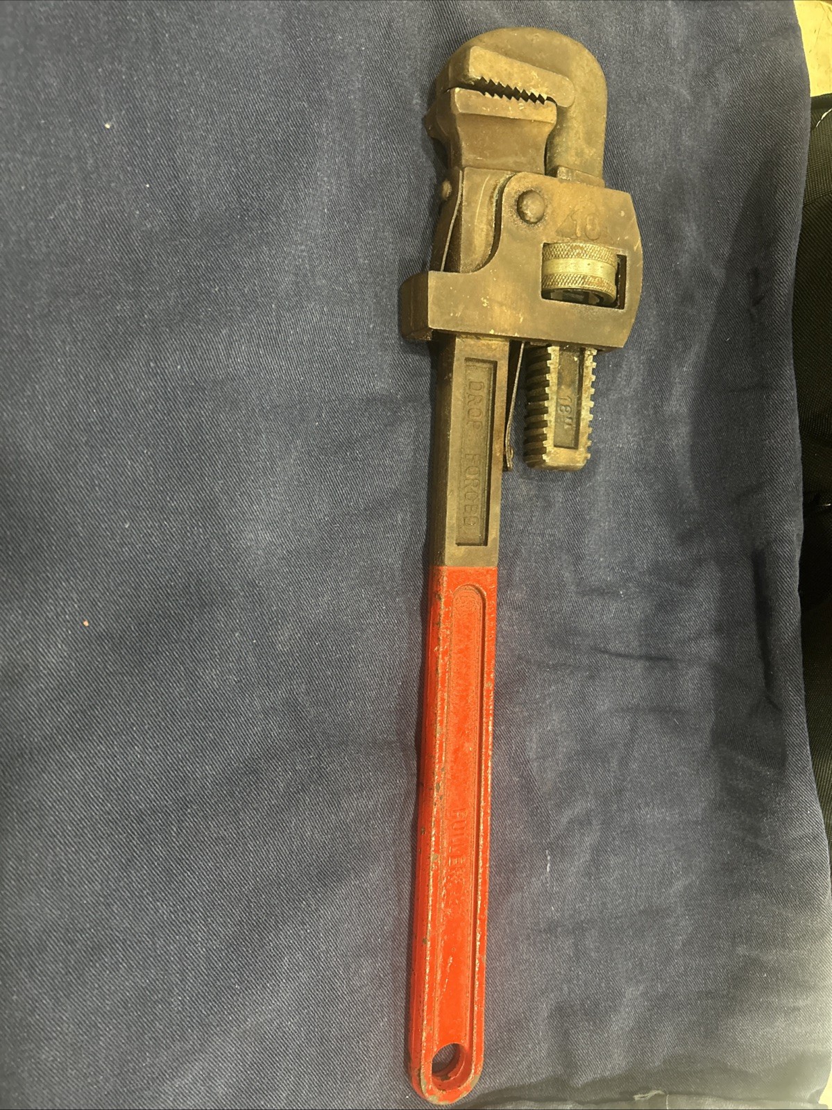 Fuller 18” Pipe Wrench BF Spain Vintage Tool