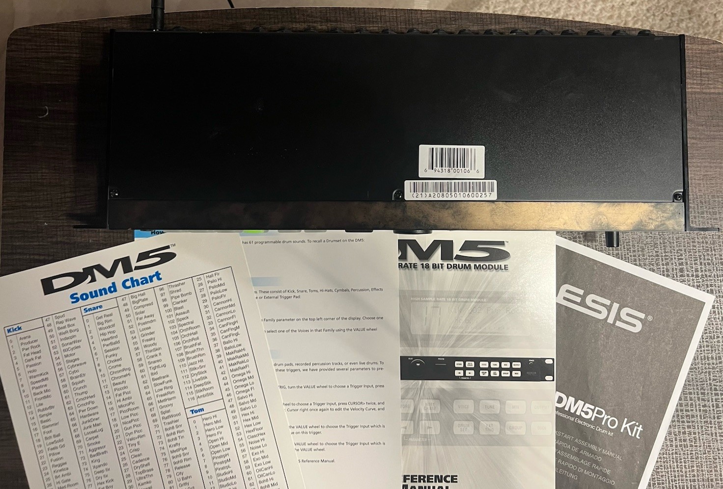 Alesis DM5 Electronic Drum Module With MEMORY BATTERY UPGRADE! Read Desc.