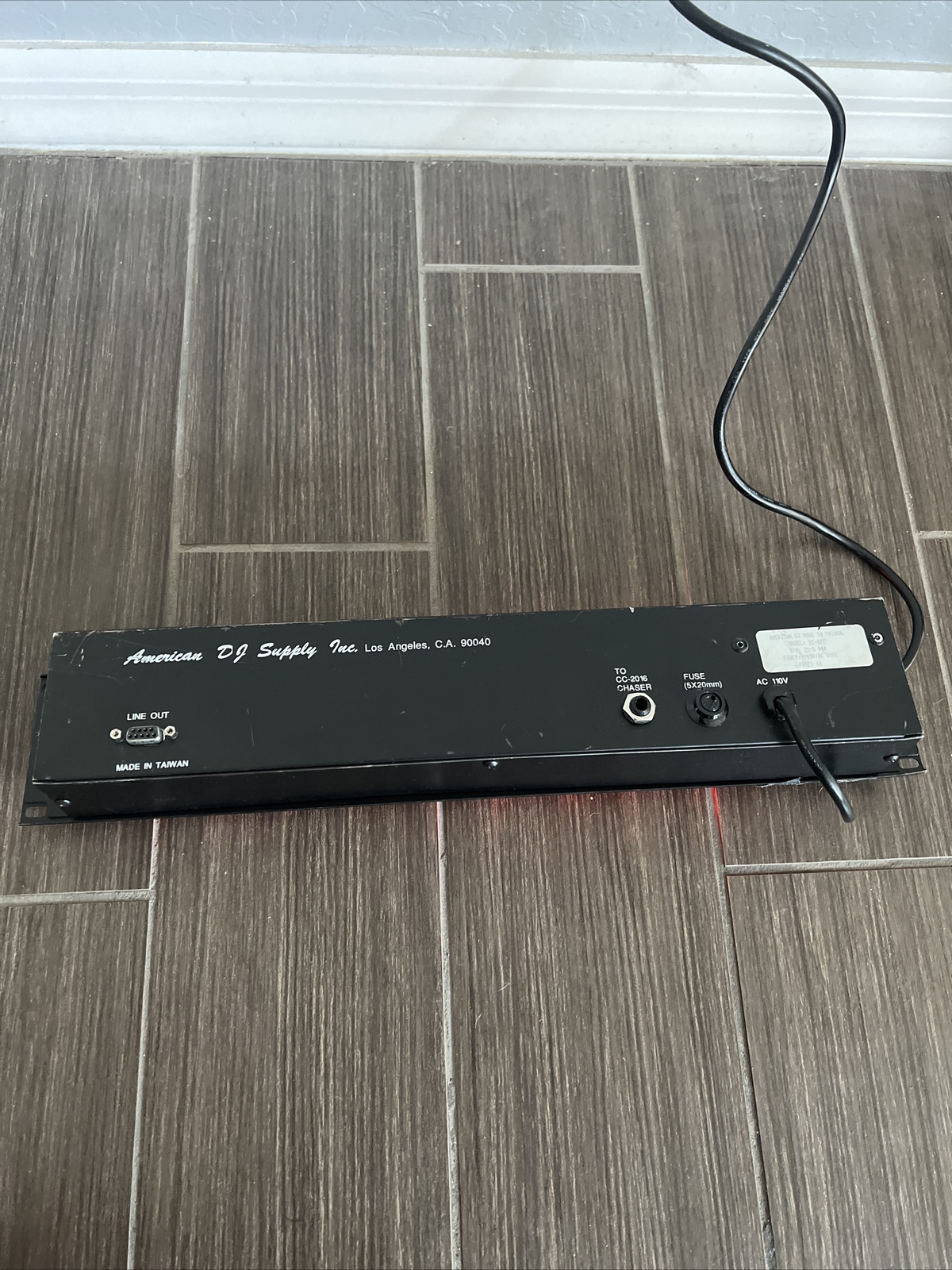 American Dj Professionals SC-8FC |Remote Power Switch Control Center WORKS