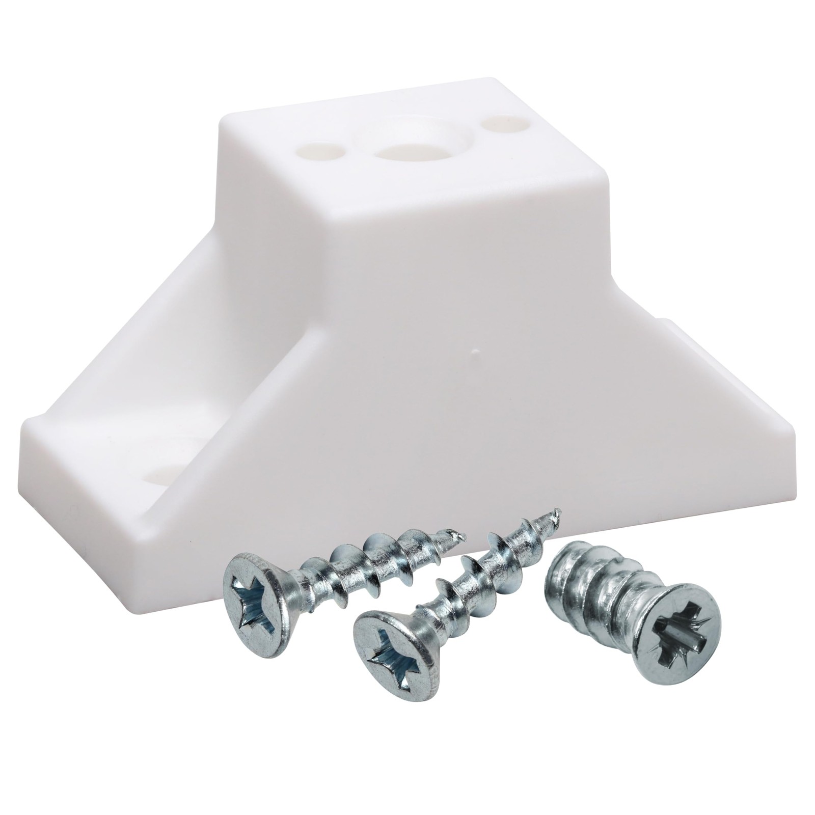 4 Pack Hardware 1" 25mm Drawer Slide Cabinet Side Spacers, Plastic Kitchen Ca...