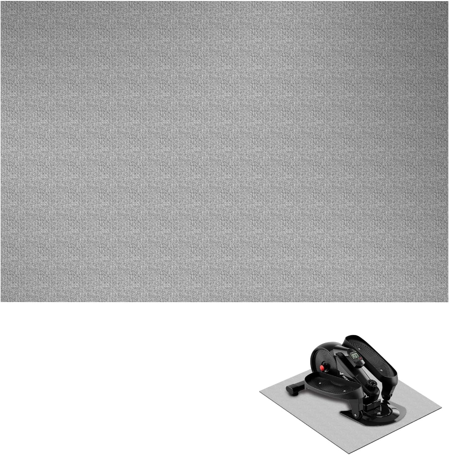 Ellipse Leg Exerciser Machine Non-Slip Mat, Apply to Under Desk Elliptical Pe...