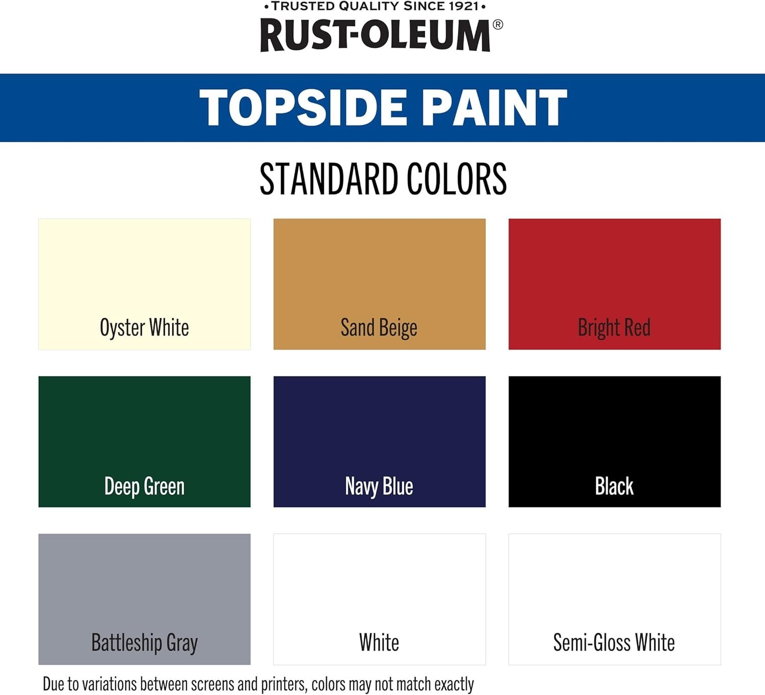 Rust-Oleum 206999 Marine Topside Paint, Gloss White, 1-Quart