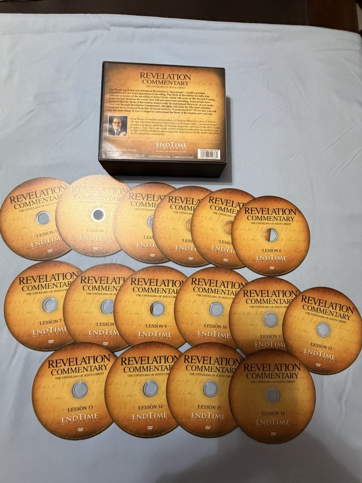 Irvin Baxter 16 DVD Revelation Commentary Bible Study