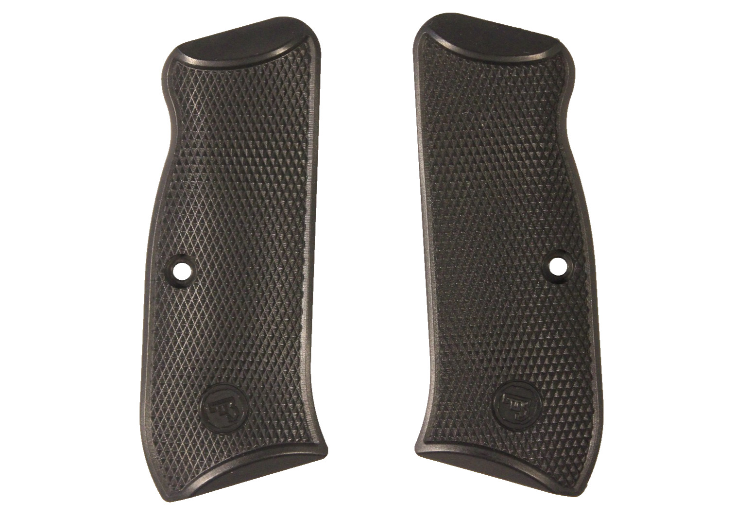 Original Factory CZ 75 / CZ 75B / CZ 75BD / CZ 85 Black Plastic Pistol Grips