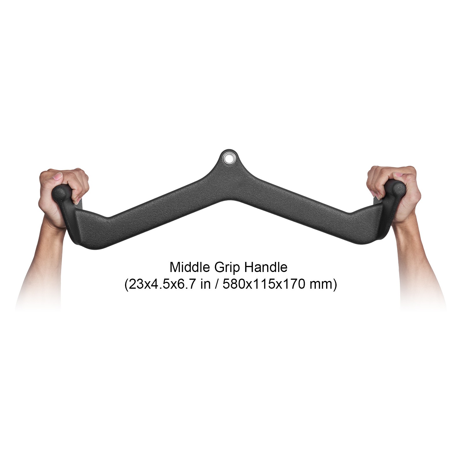 Lat Pulldown Bar Tricep Handle V-Bar Attachment for Cable Machine