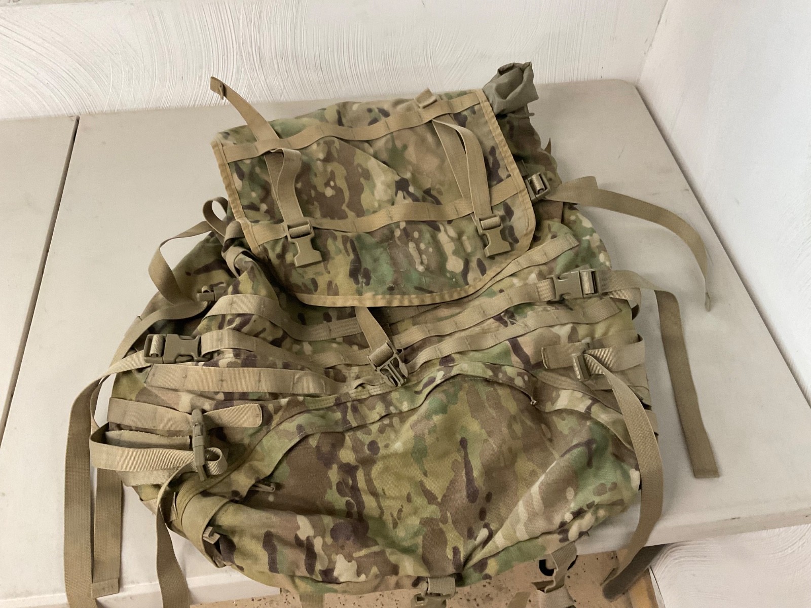 molle 2 large multicam / ocp camouflage rucksack . without frame