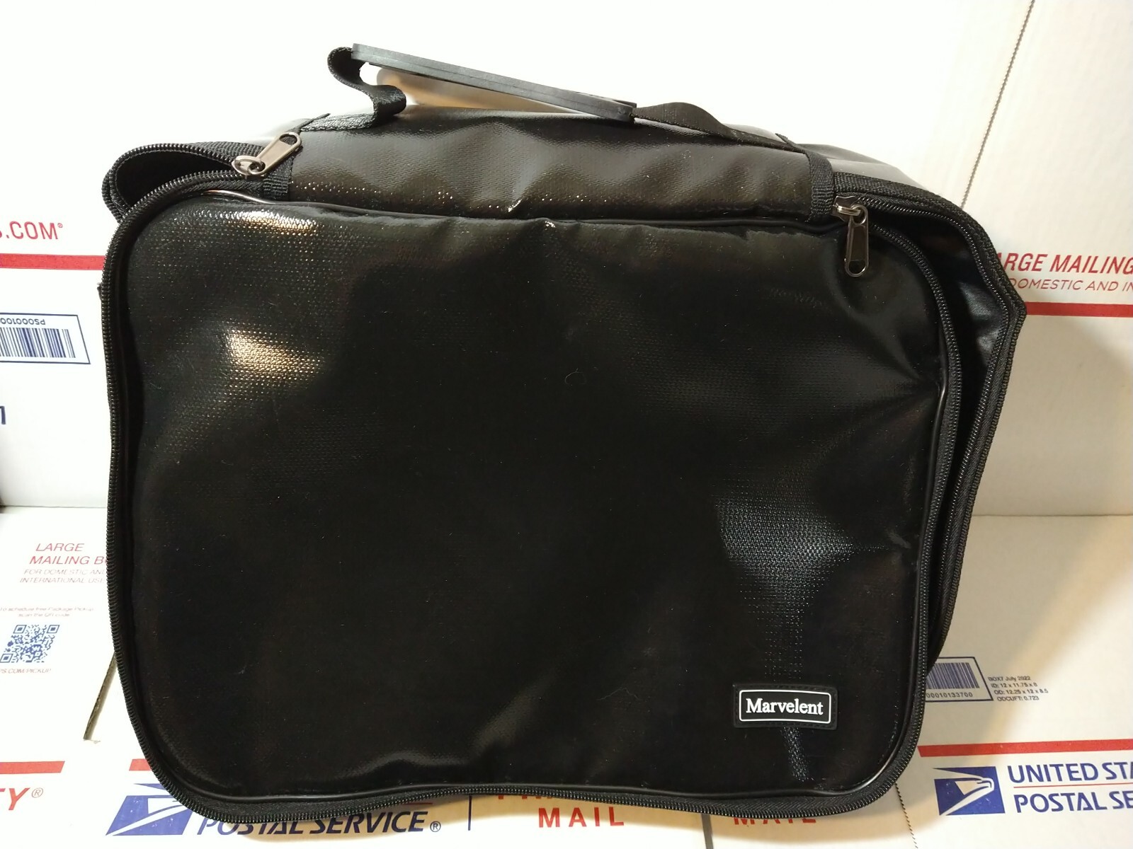Safe Lock 2000℉ Fireproof File Organizer Bag 3-Layer File Storage Shoulder Strap