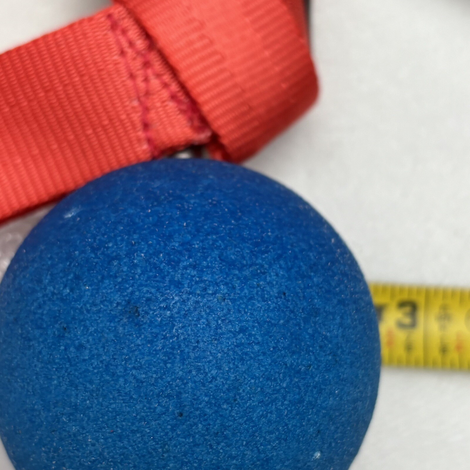 Ninjaline Slack Line Attachment Ball Grips One Red Two Blue W/ Clips And Straps