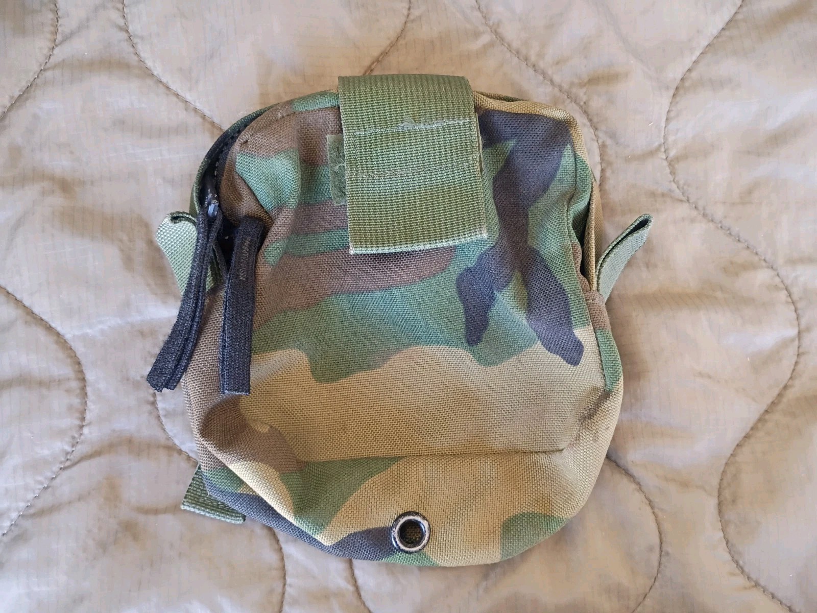U.S. MILITARY ISSUE MEDIC POCKET IFAK OLD GEN WOODLAND M81 MOLLE