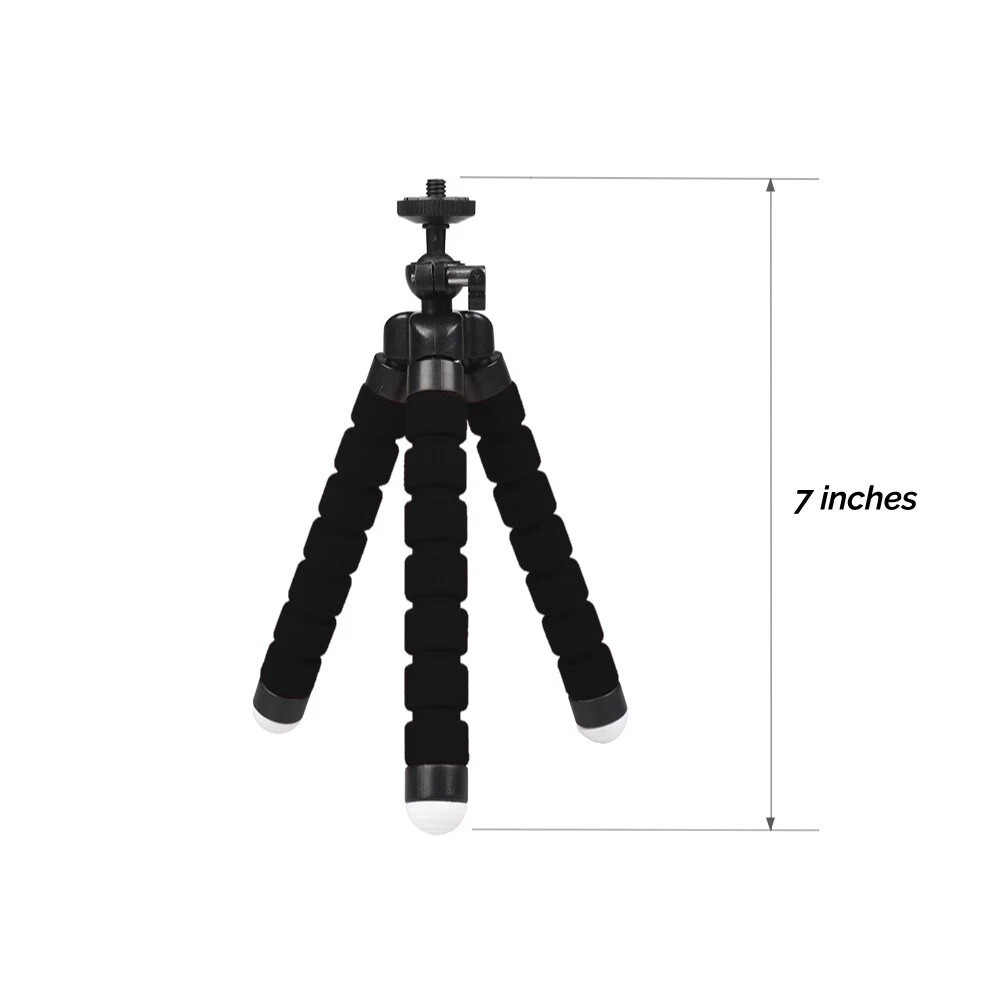 Tripod Stand w/ Phone Holder Mini Octopus Small Adjustable Mount iPhone Samsung2