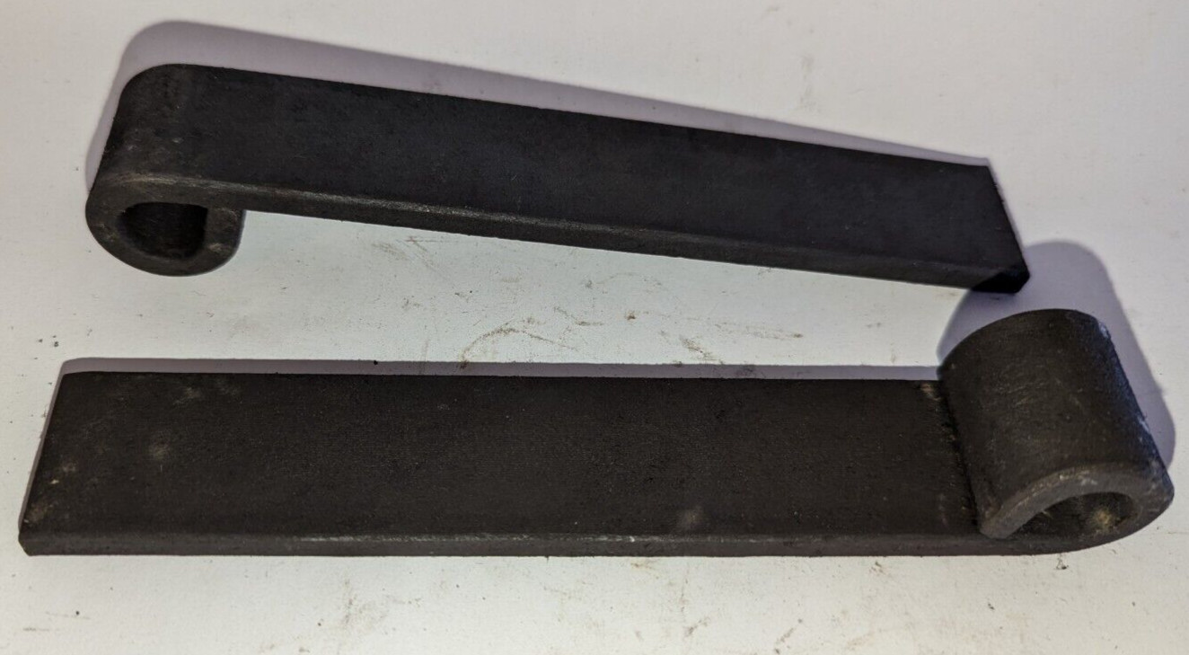 Job lot of 15 weld-on hinges A8721 150 x 30 x 6mm 12.7mm eye FREE UK SHIPPING