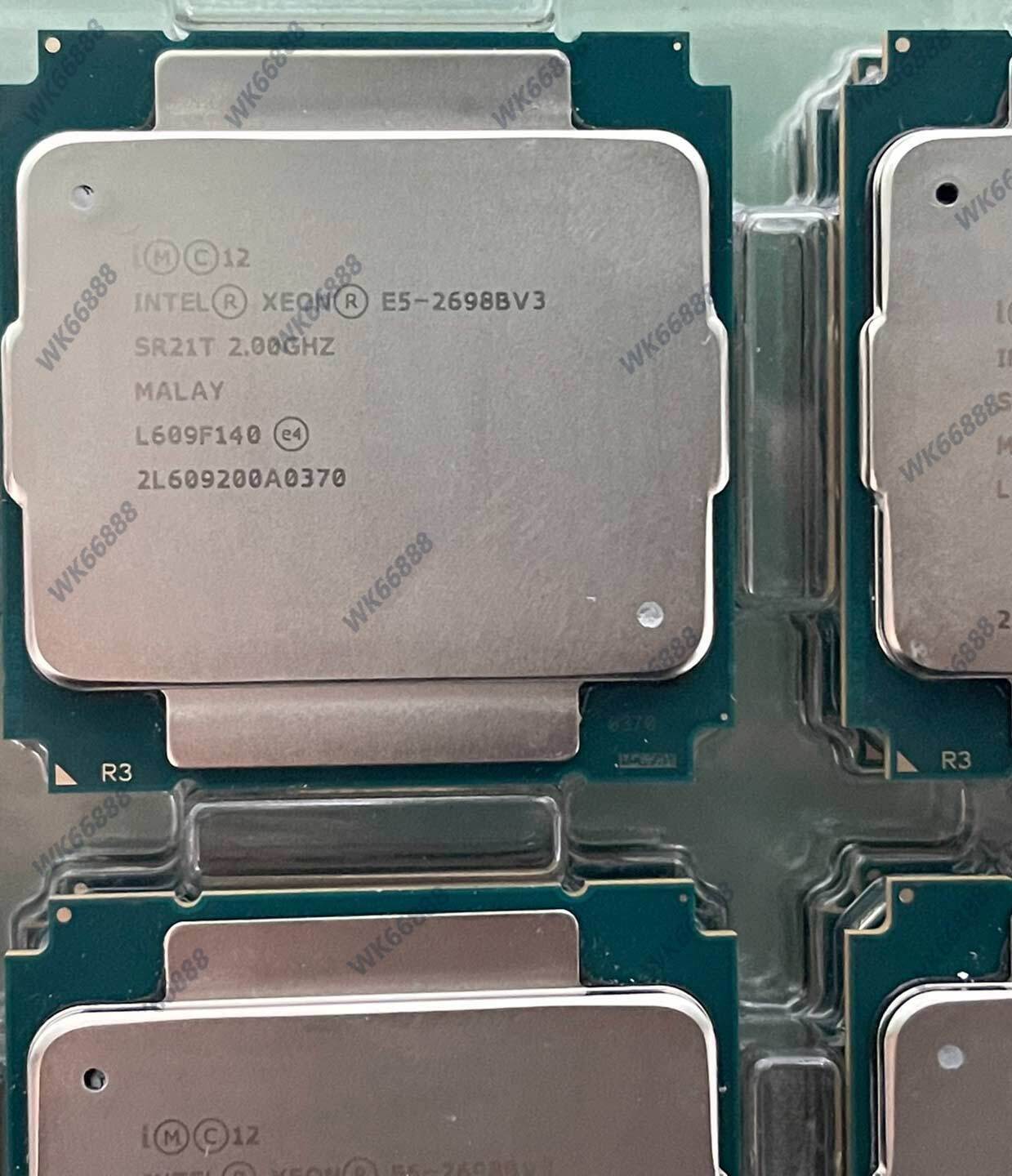 Intel Xeon E5-2698B V3 16C 32T 2.0GHz SR21T LGA2011-3 CPU processor