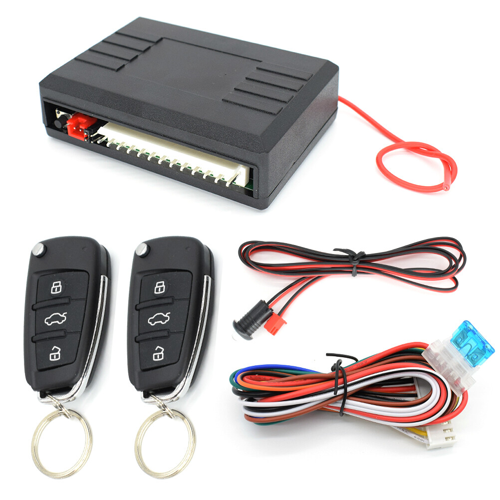 Universal Car Remote Central Kit Door Lock Locking Keyless Entry System -DC 12V