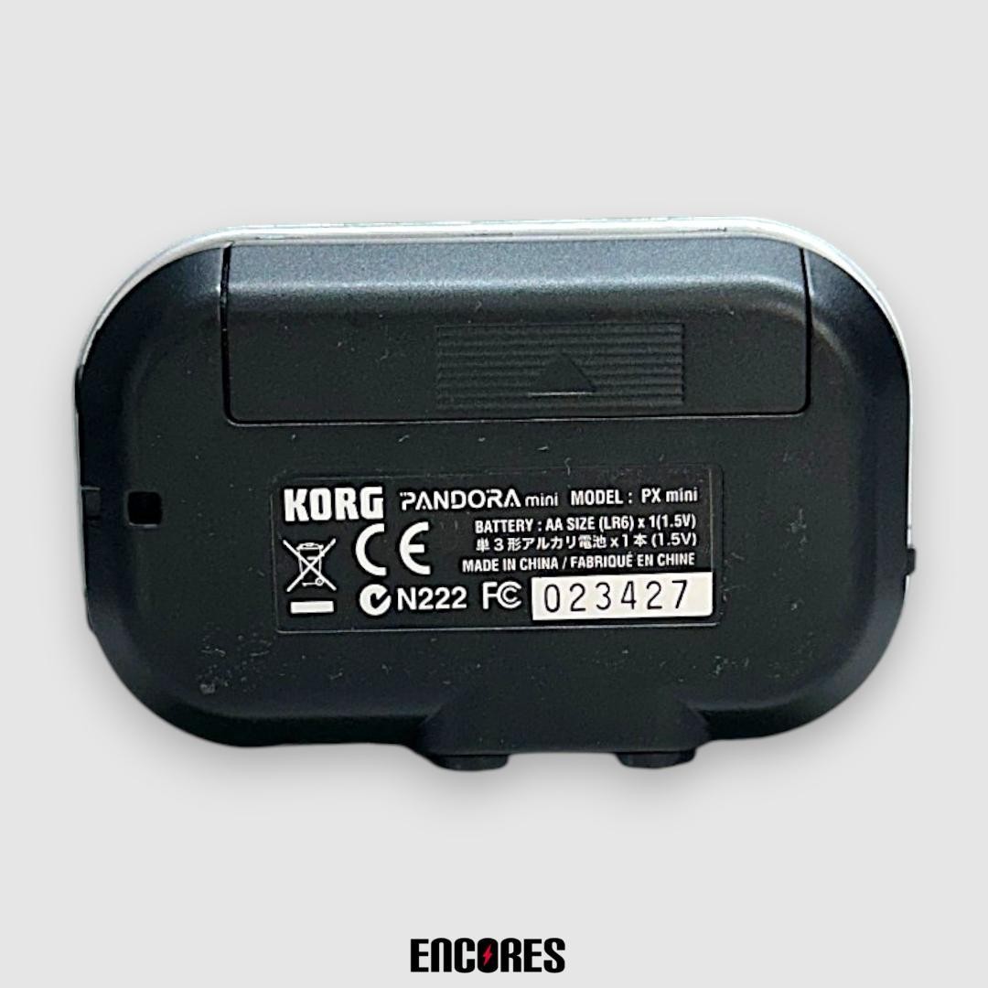 KORG PANDORA mini PX mini Multi Guitar Effect Processor Silver