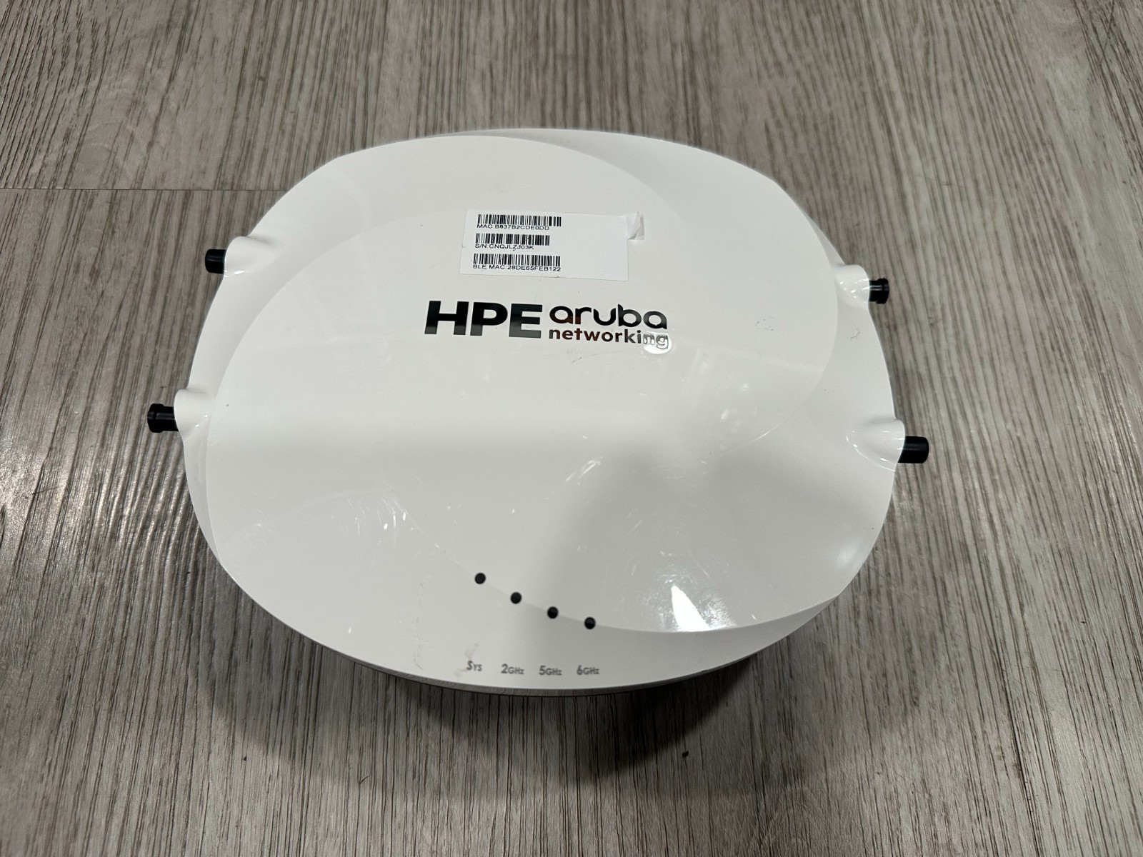 HPE Aruba AP-634-US Tri Band Wi-Fi 6E Wireless Access Point S1G50A