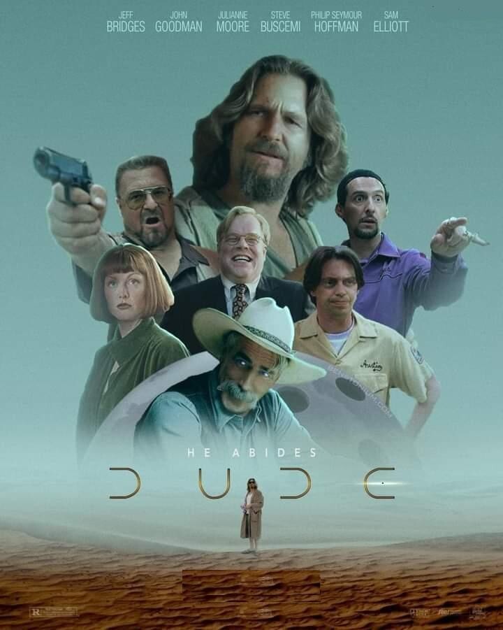 Dude Big Lebowski # 10 - 8 x 10 Tee Shirt Iron On Transfer
