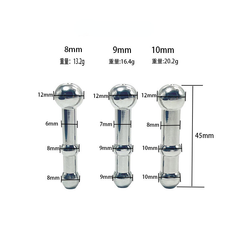 Male Hollow Penis Exerciser Plug Stainless Steel Urethral Sounding Dilator Toys