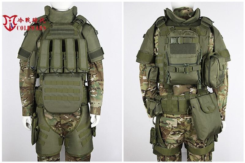 Tactical Russian Special Forces Vest Body armor MOLLE Load Carrying Vest Replica