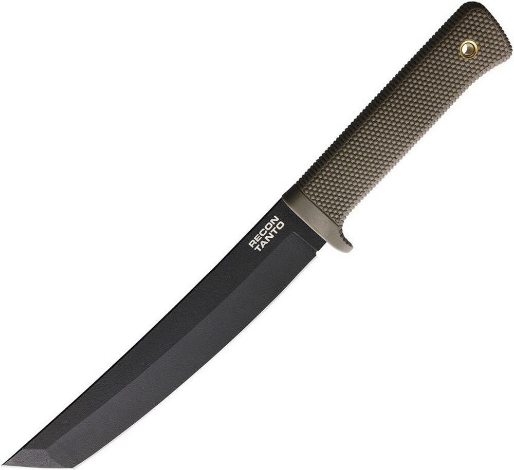 Cold Steel Recon Tanto Fixed Knife Carbon Steel Kray-Ex Handle CS-49LRT-DEBK-BRK