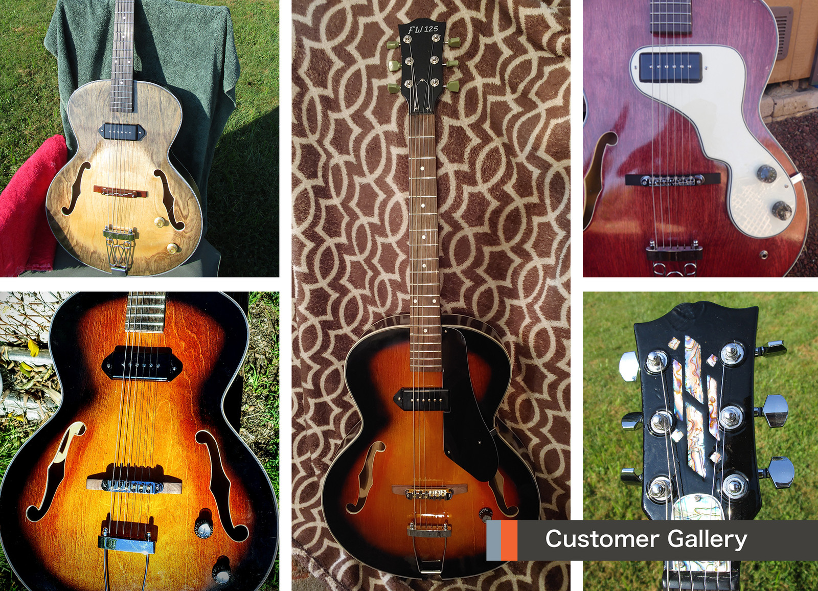 HB Box Style - Advanced Build Your Own Guitar Kit