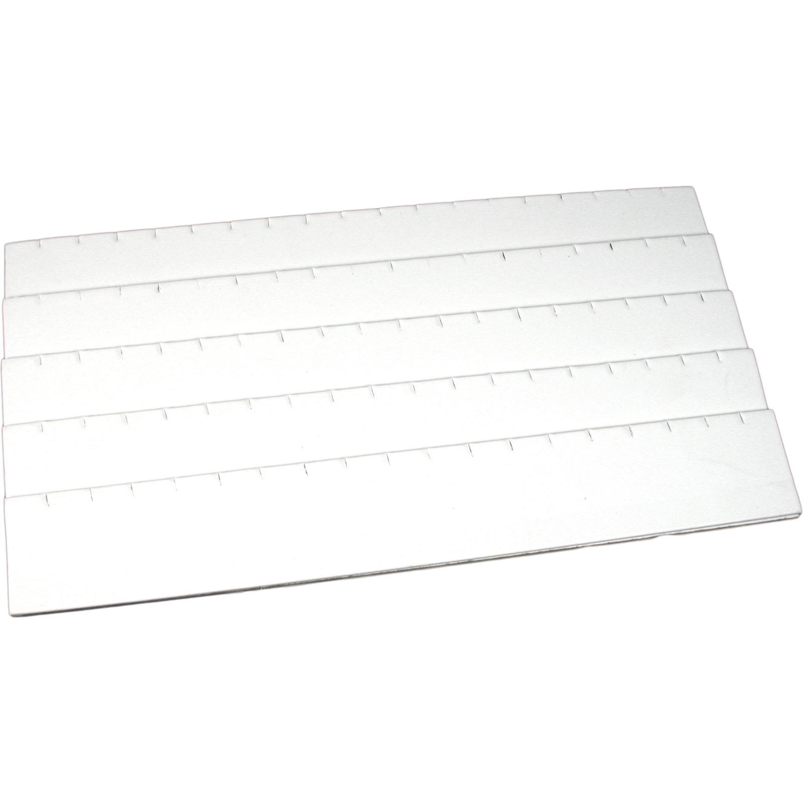 Jewelry Box Display Case 45 Pair Earrings White