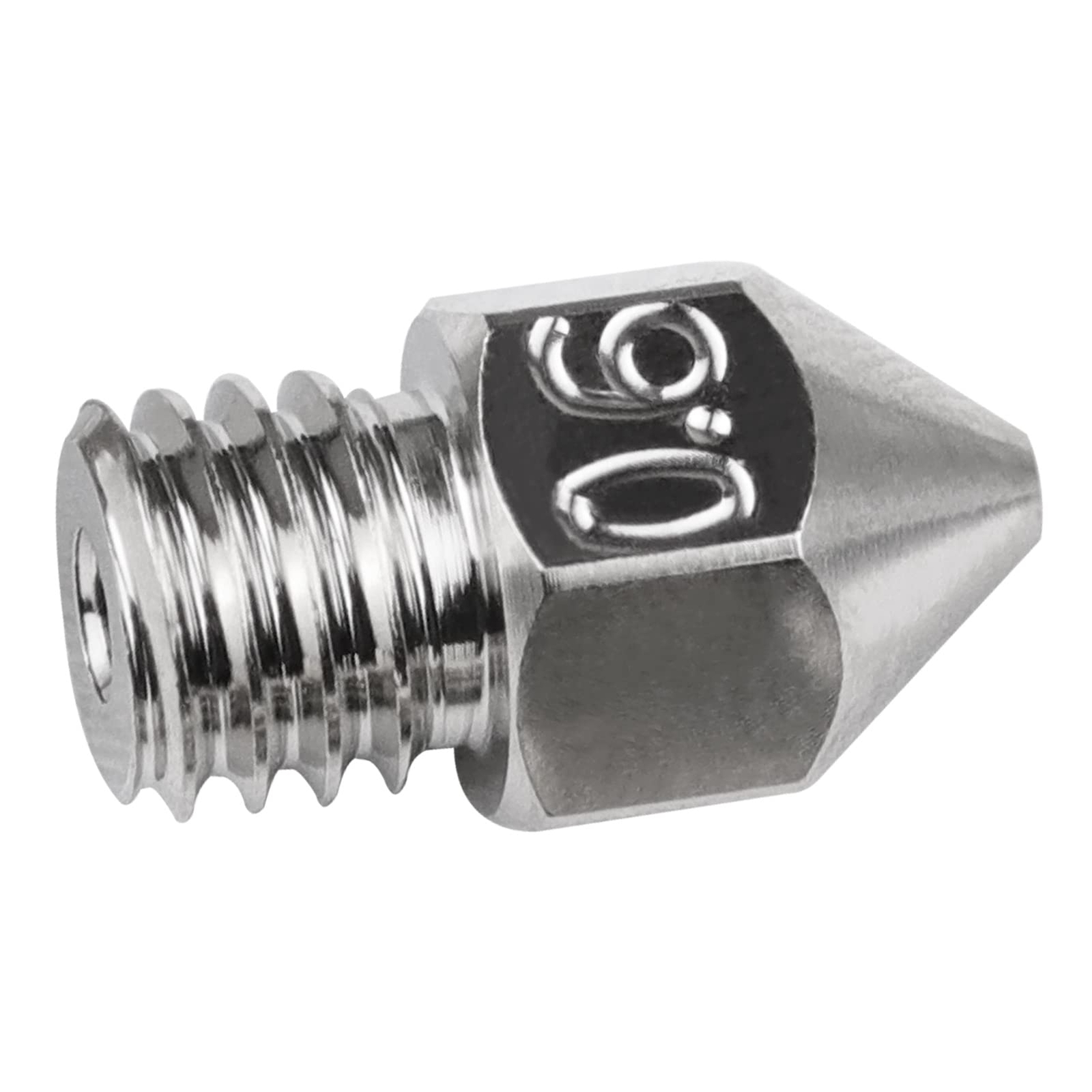 High Temperature Sharp Nonstick Mk8 Plated Copper Nozzle 0.6mm Compatible With S