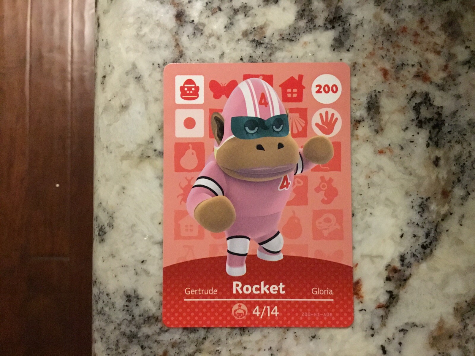 ROCKET 200 Animal Crossing Amiibo Authentic Nintendo Mint Card From Series 2