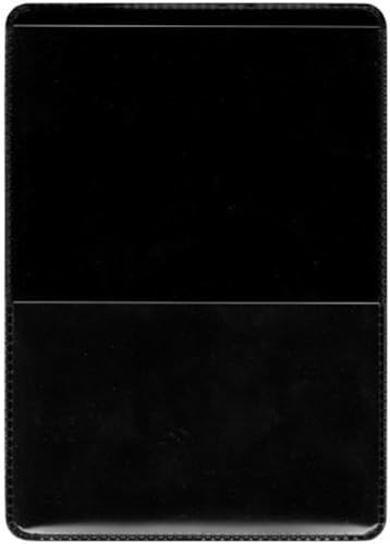StoreSMART Ebony Black Back Auto Insurance & ID Card Holder 5 Pack