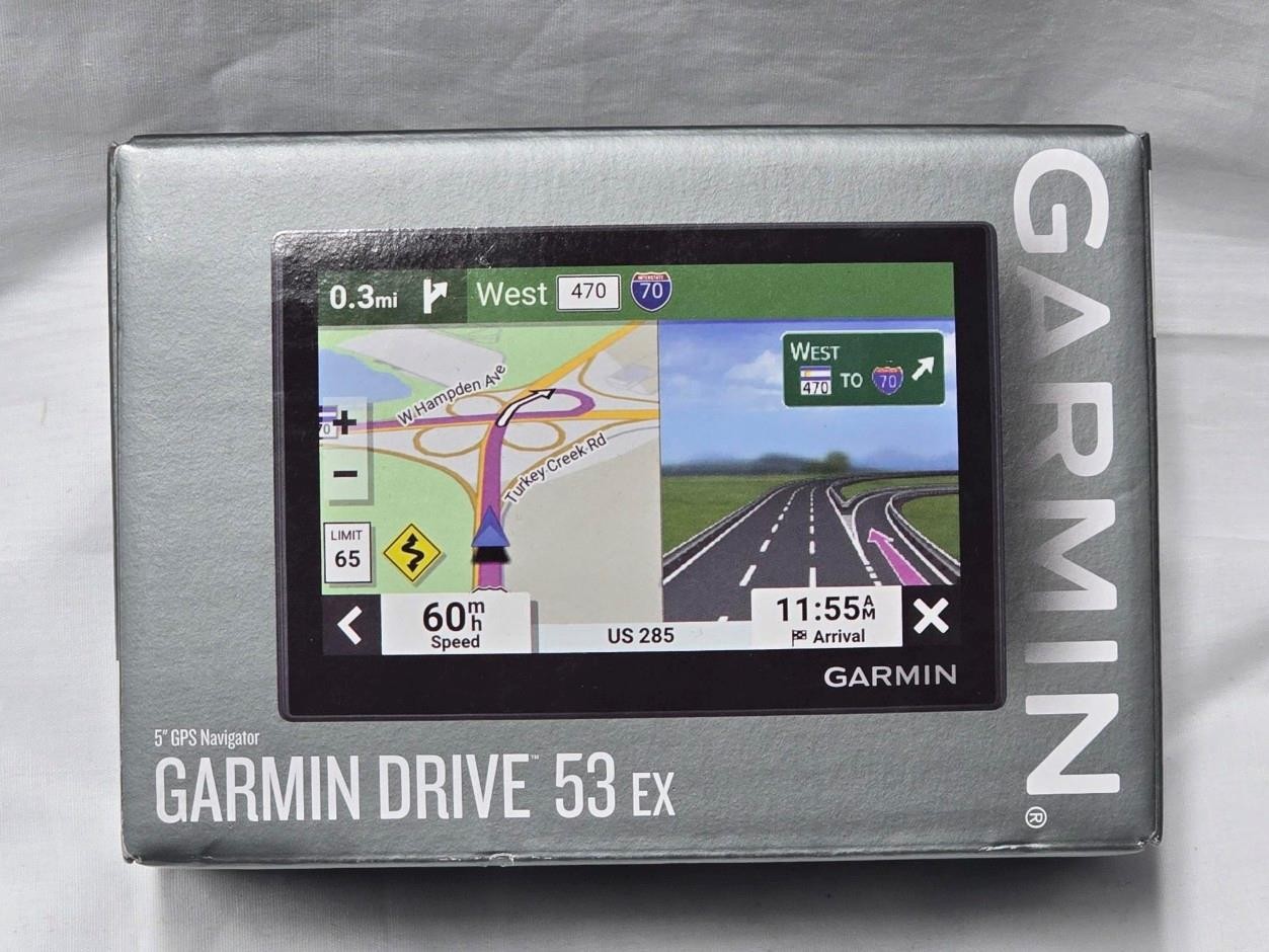 Garmin 010-02858-02 Drive 53 EX 5" GPS - Black