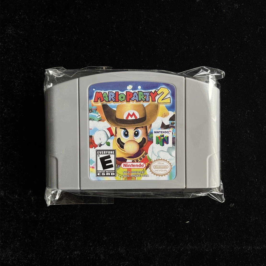 Mario Party 2 Game Cartridge For Nintendo 64 Console Tested Free Shipping