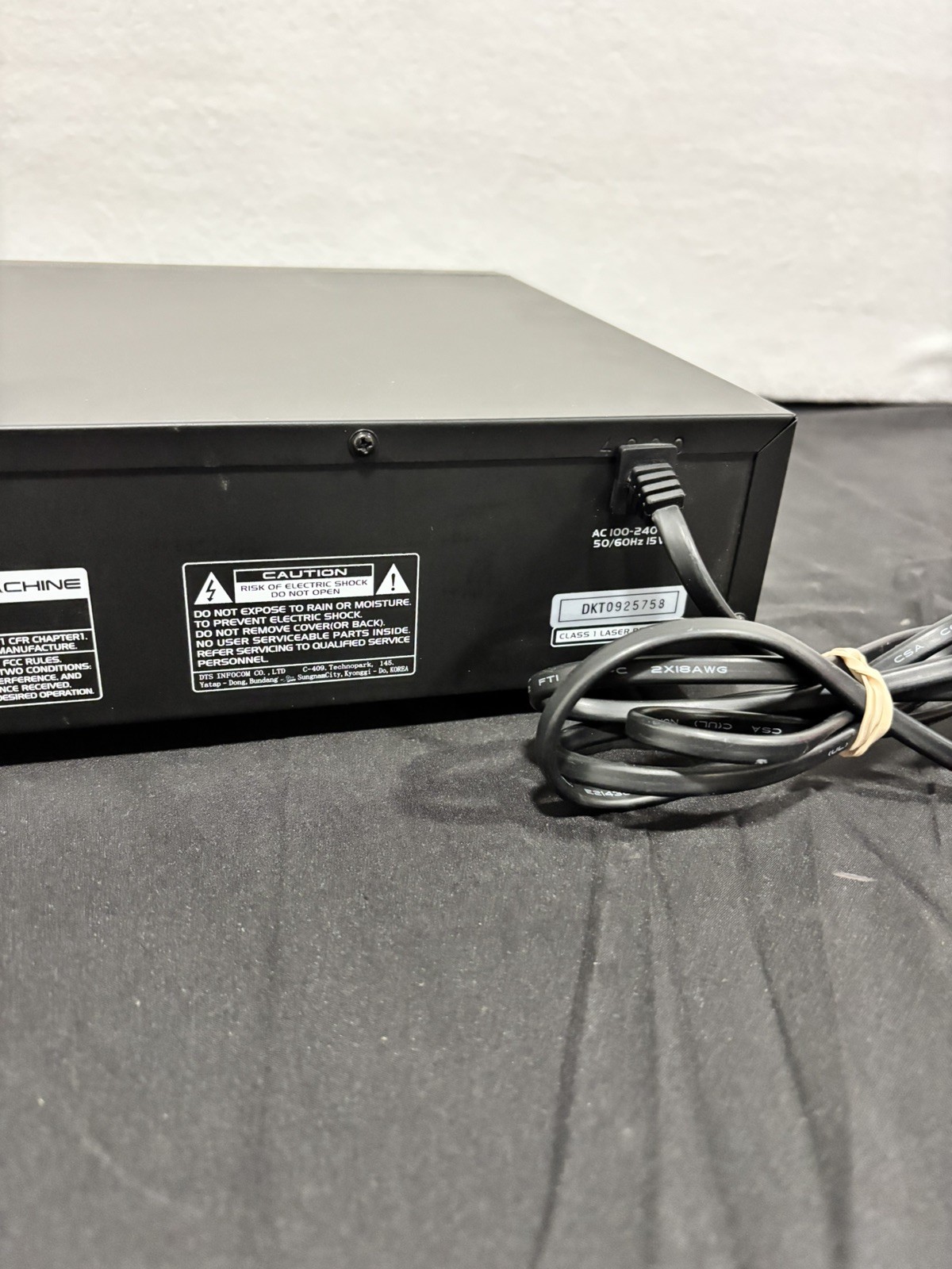 JBK M-4000N Multimedia Karaoke Machine Player SD USB - No remote *READ*