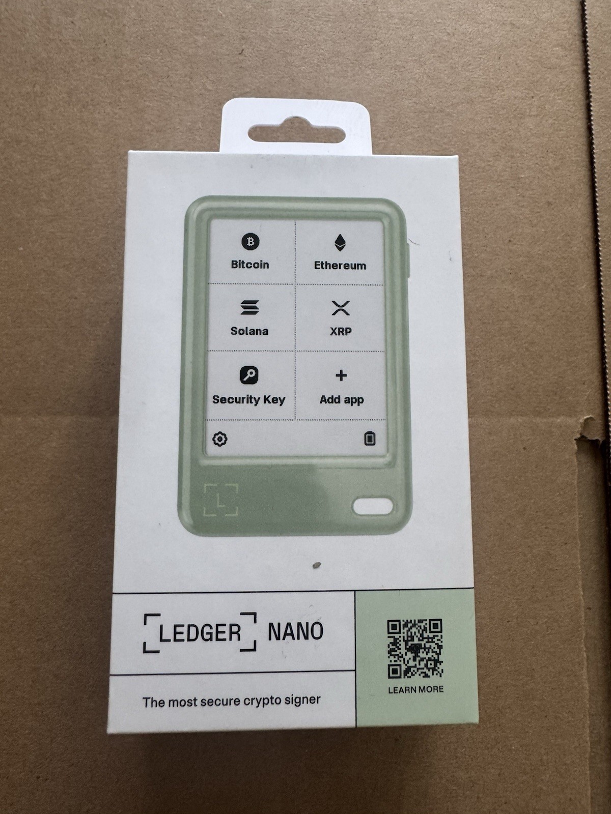 Ledger - Nano Gen 5 with Recovery Key - Matcha Green