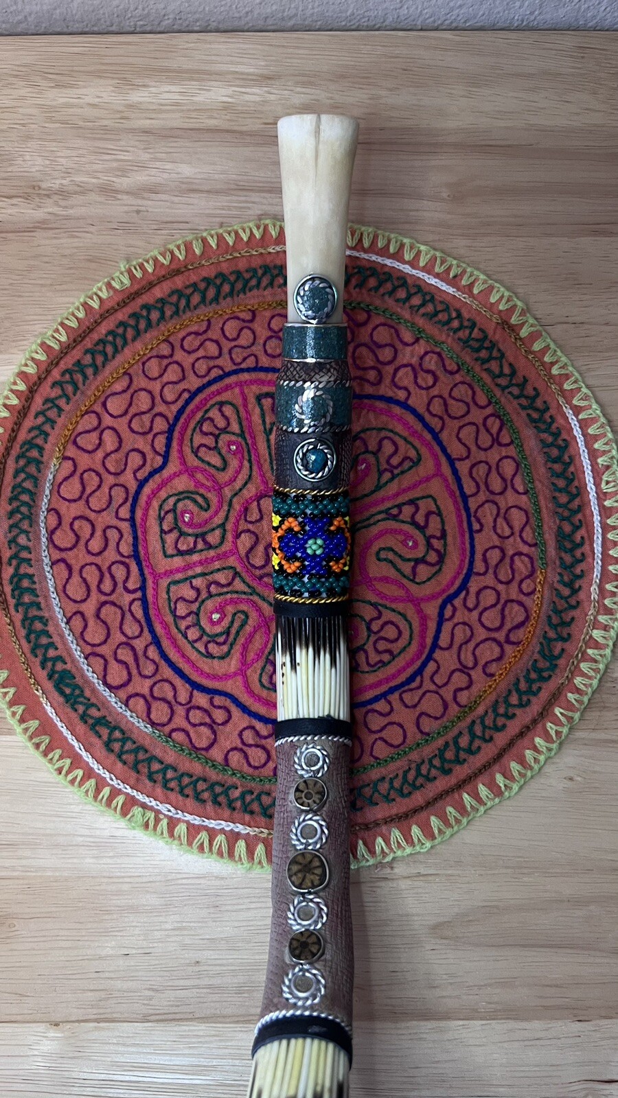 Tepi Shipibo, Peruvian handmade - 12 Inch Applicator
