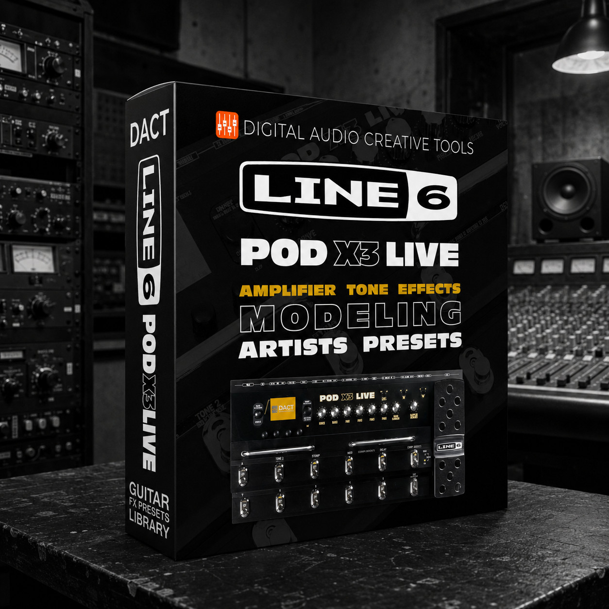 Line 6 POD X3 Live Multi-FX Presets Library