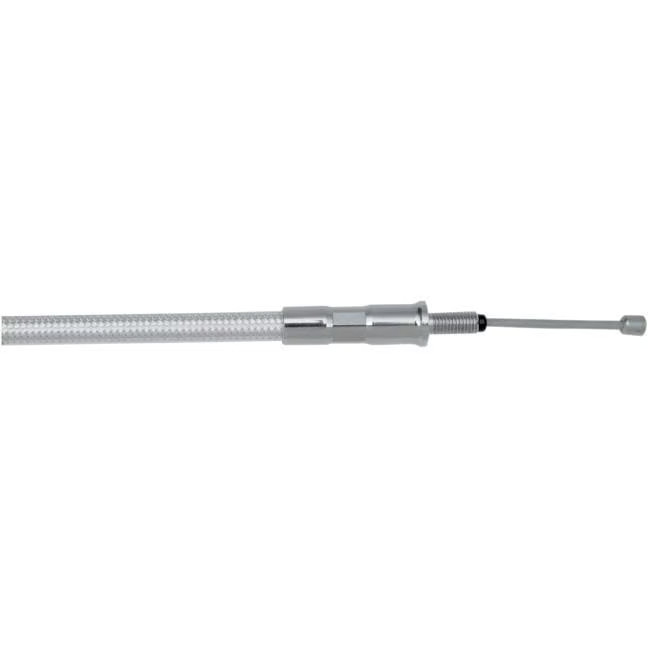Magnum Polished Stainless Steel High Efficiency Braided Clutch Cable - 52258HE