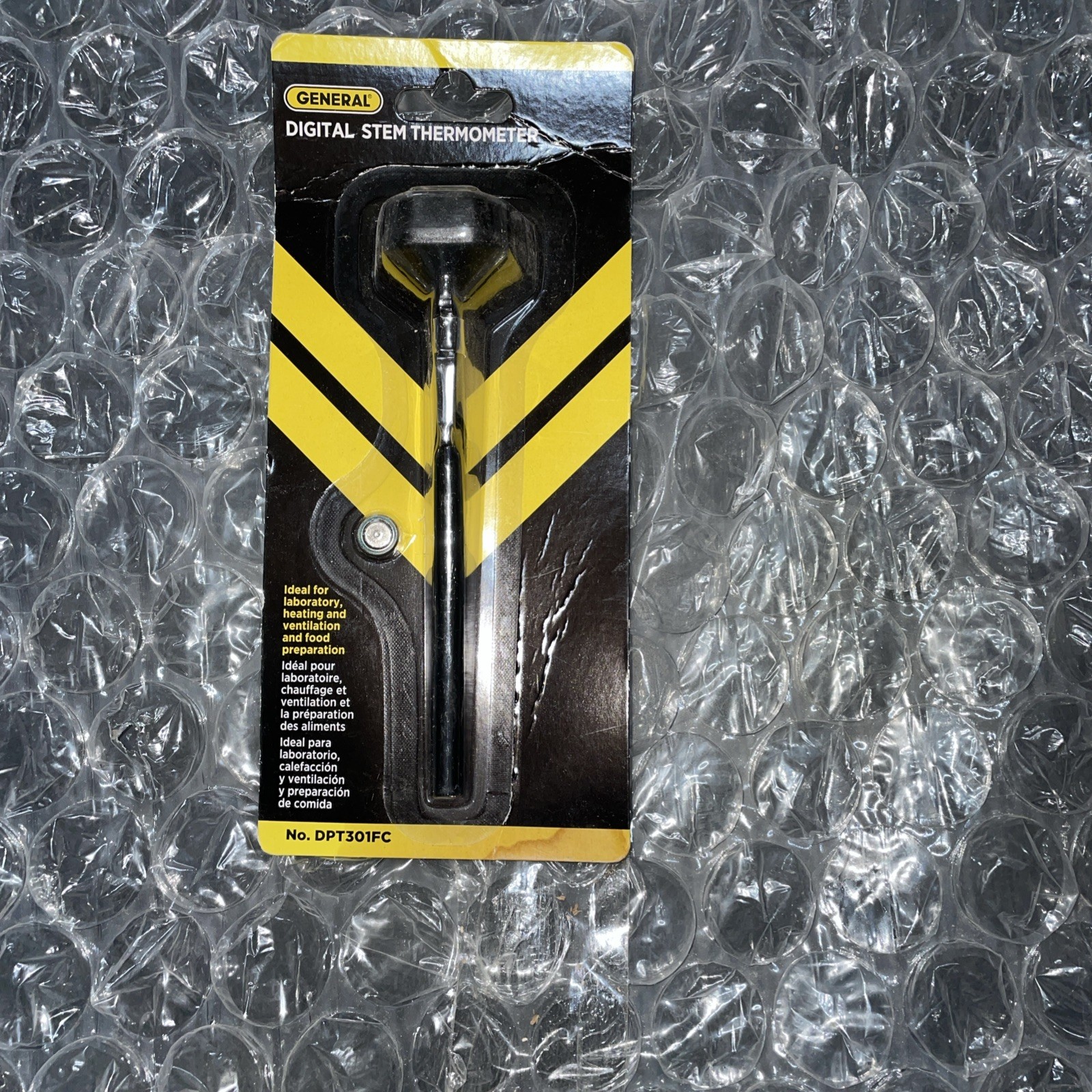 GENERAL TOOLS DPT301FC Digital Stem Thermometer
