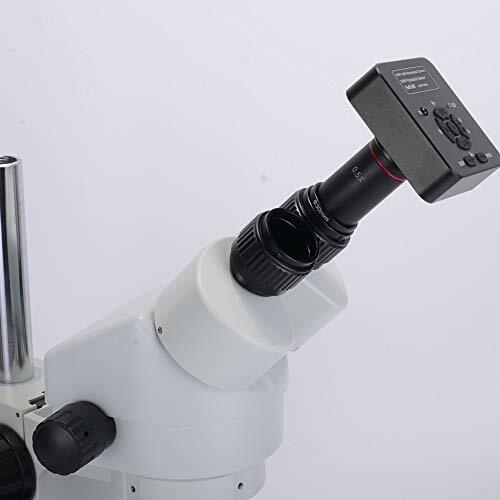 0.5X C-Mount 30/30.5mm Adapter Ring Electronic Eyepiece CCD Camera f Microscope