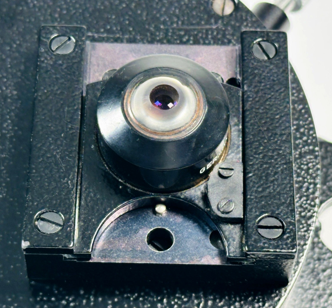 Leitz Wetzlar Leica Dialux 20 Microscope 5 Lens Phase Contrast Condenser