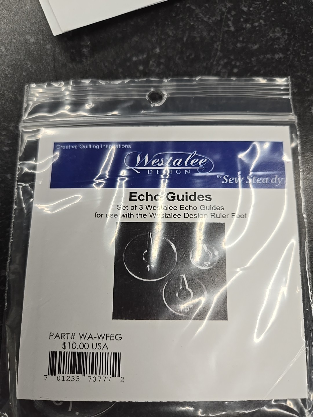 Westall Echo Guides Set Of 3 Sew Steady